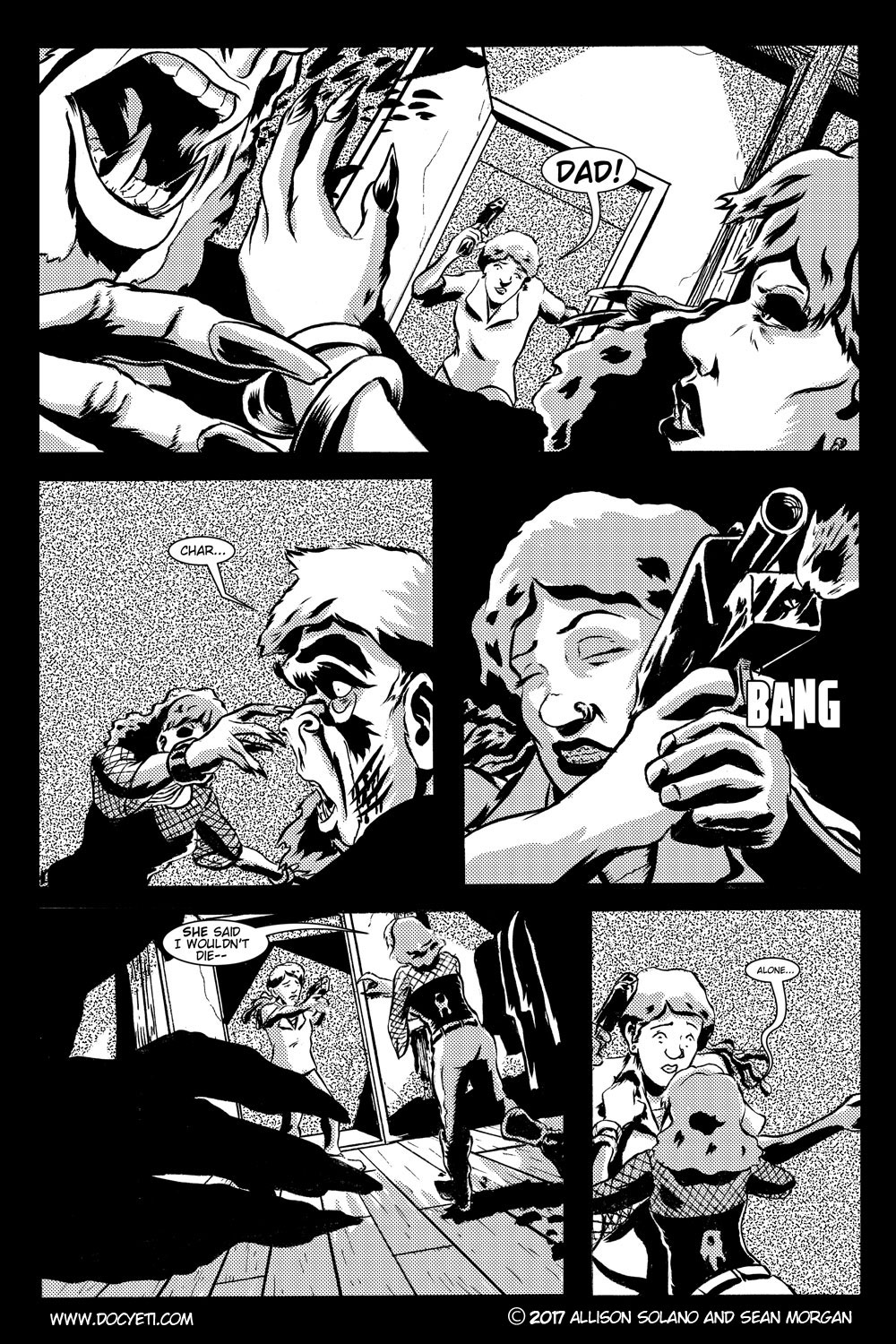 This Yeti for Hire! or the Yeti with the Lace Kerchief! Issue 3 pg.21