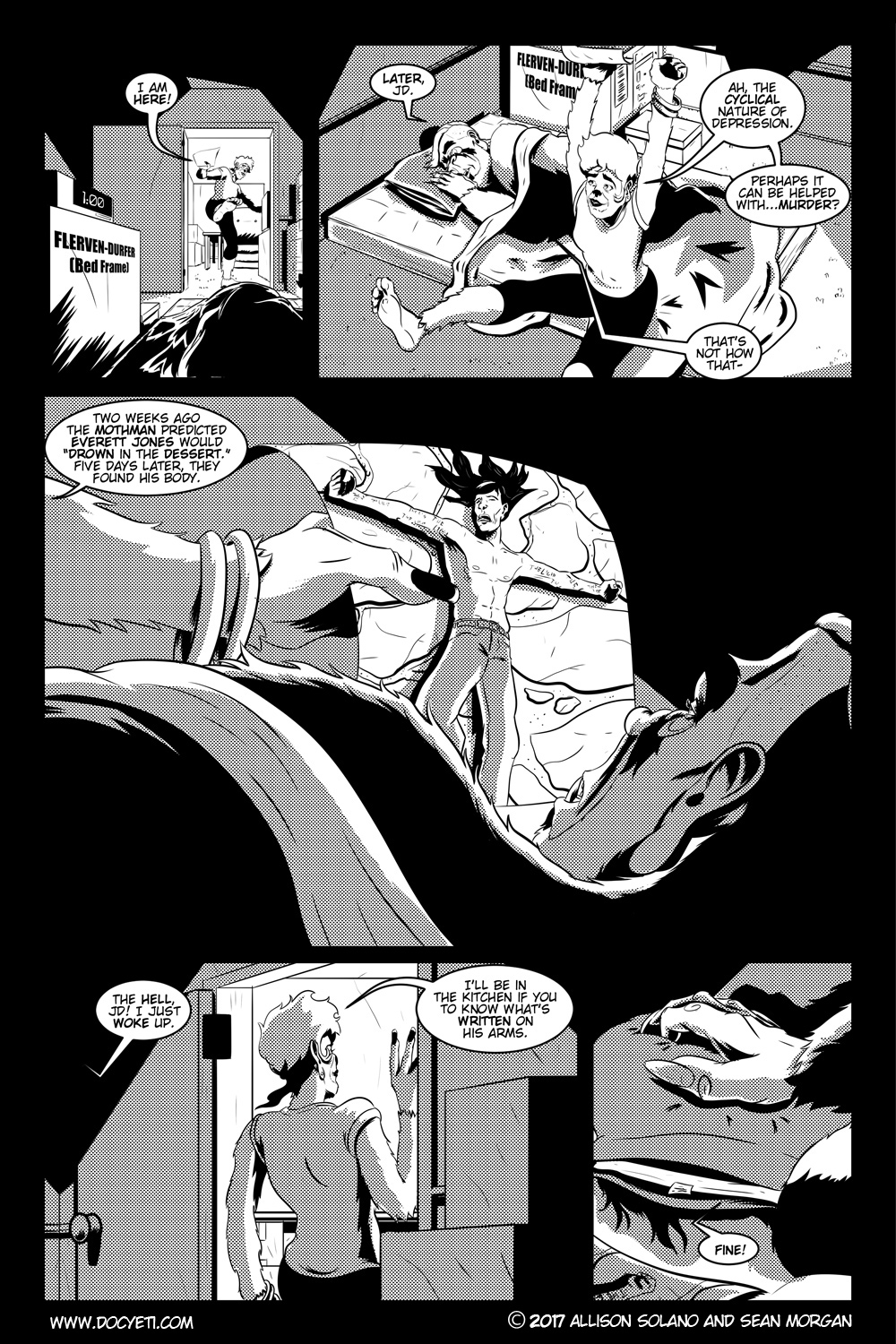 Flight of the Mothman! Issue 1 page 2