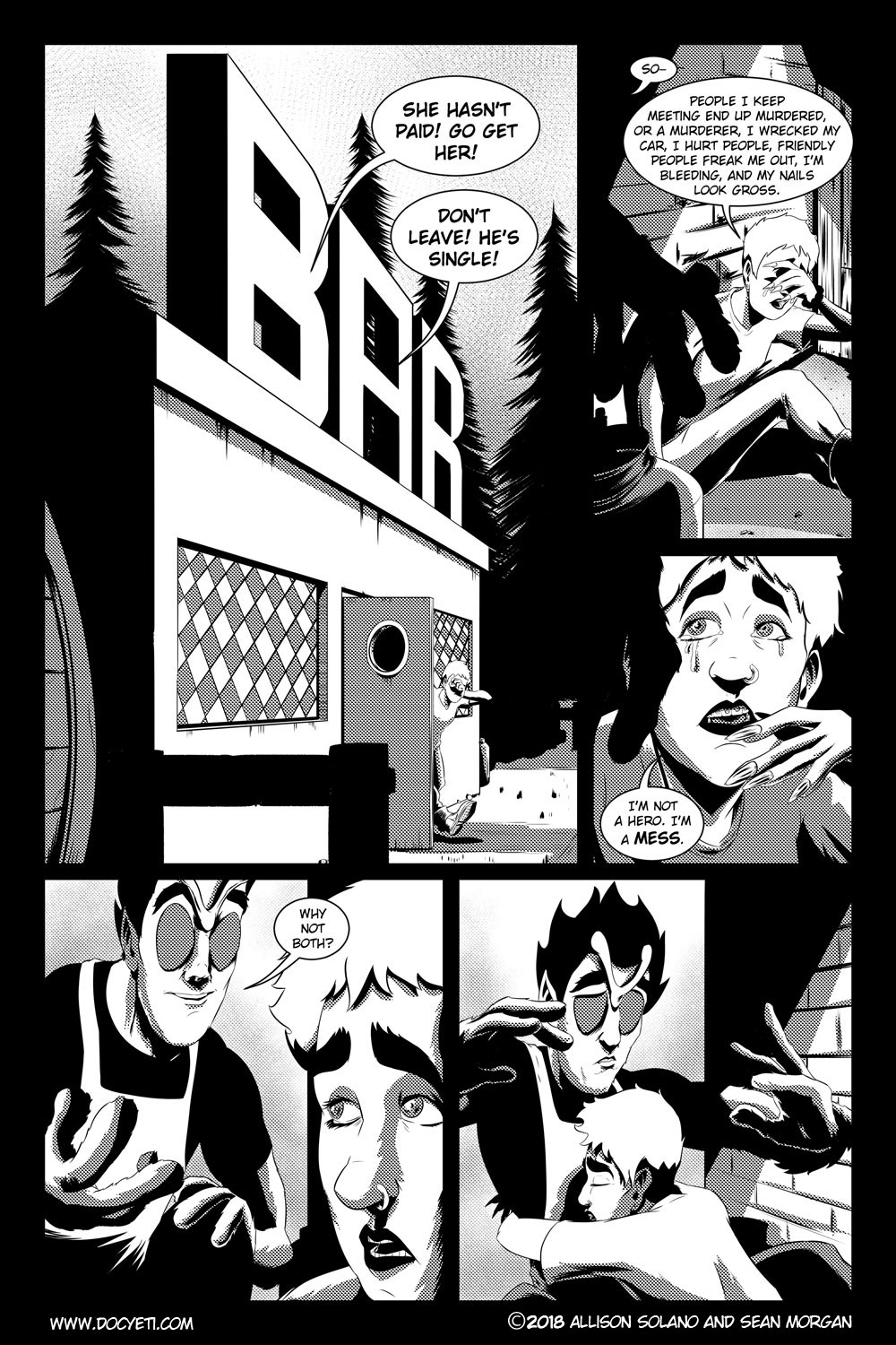 Flight of the Mothman! Issue 2 page 12
