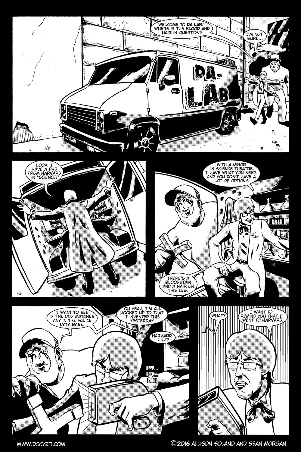 This Yeti for Hire! or the Yeti with the Lace Kerchief! pg.19