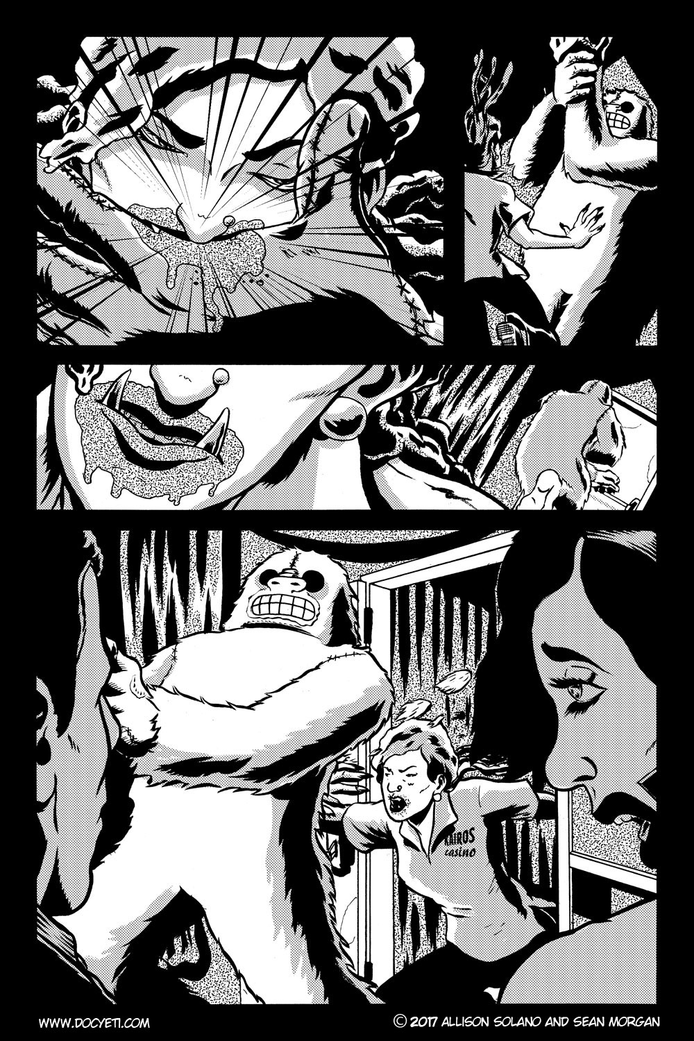 This Yeti for Hire! or the Yeti with the Lace Kerchief! Issue 2 pg.21