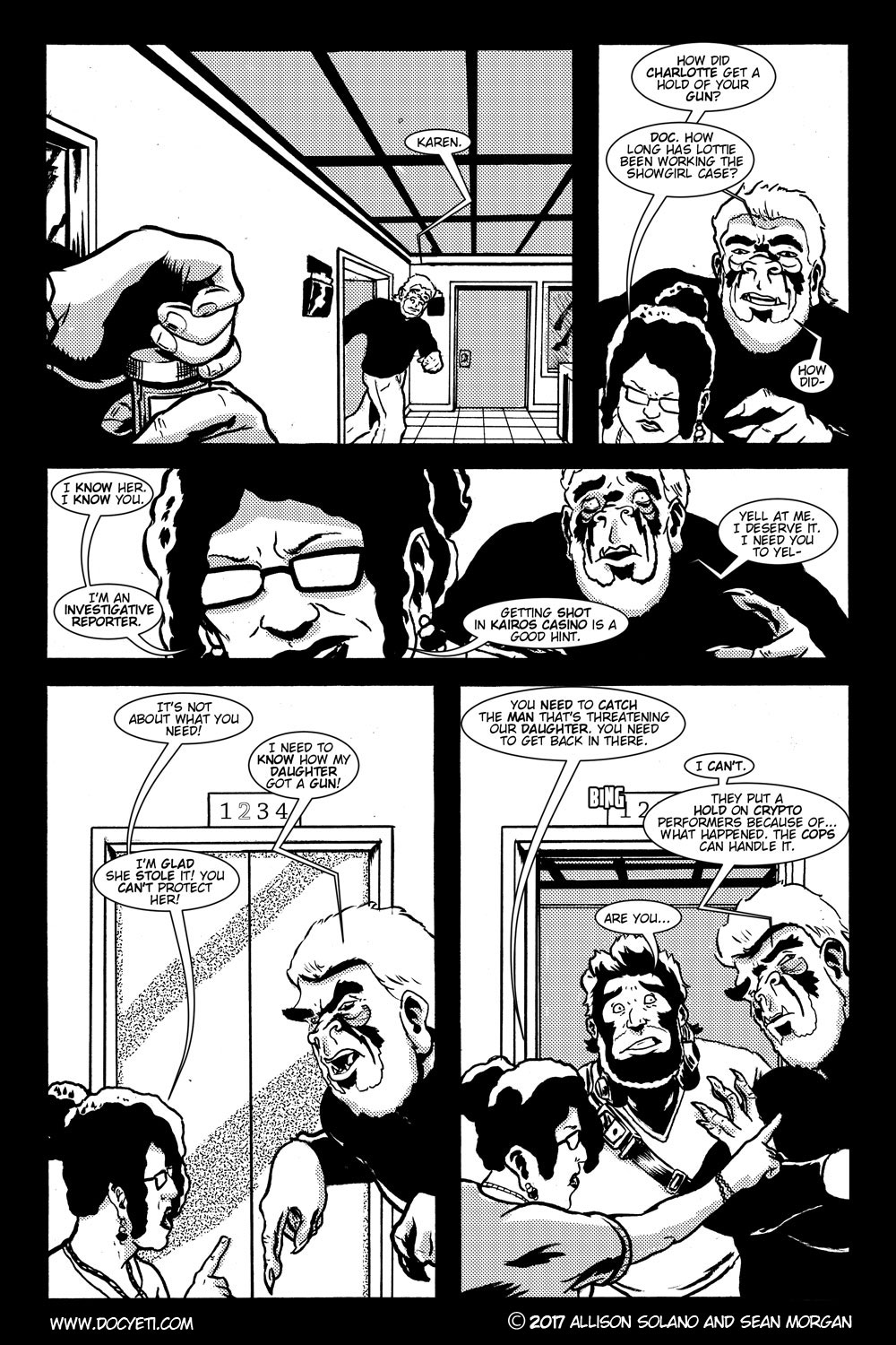 This Yeti for Hire! or the Yeti with the Lace Kerchief! Issue 3 pg.04