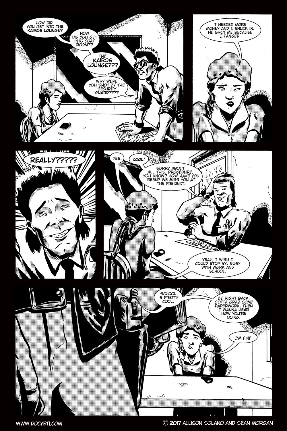 This Yeti for Hire! or the Yeti with the Lace Kerchief! Issue 3 pg.10