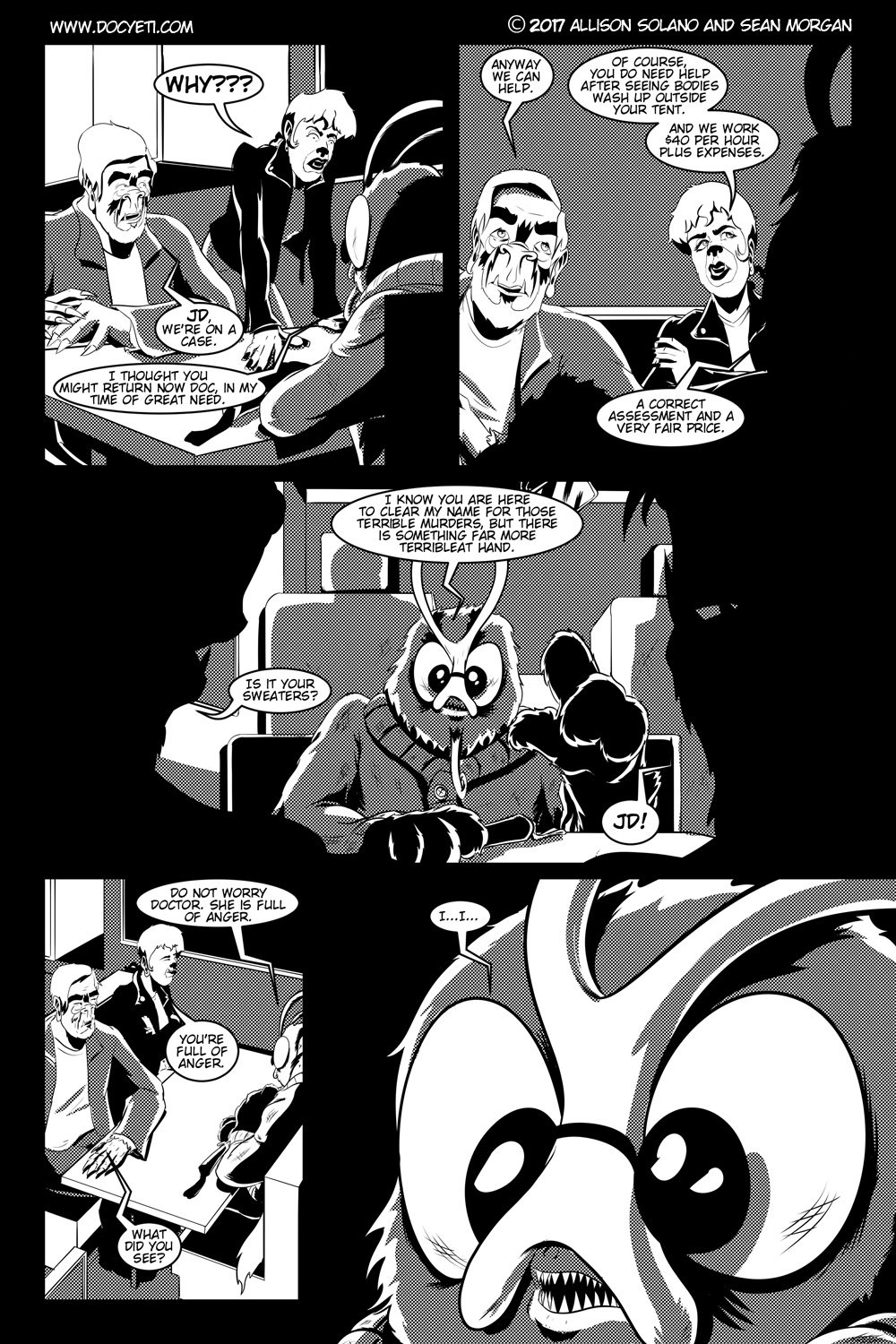 Flight of the Mothman! Issue 1 page 19