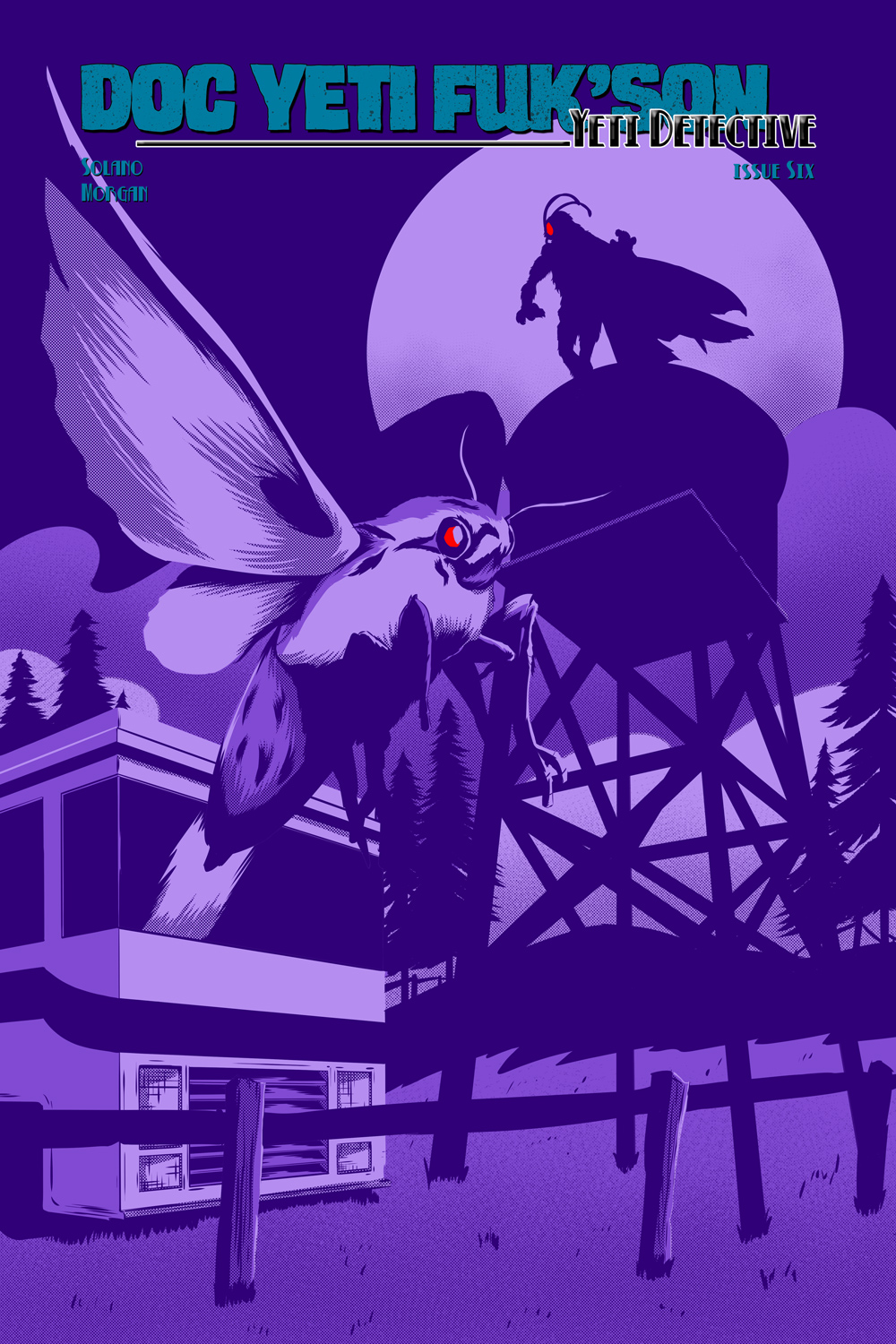 Flight of the Mothman! Issue 1 Cover