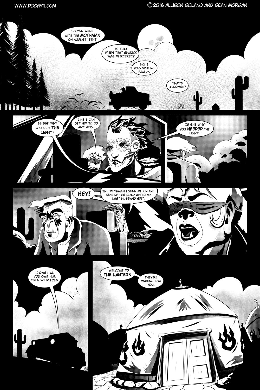 Flight of the Mothman! Issue 2 page 9