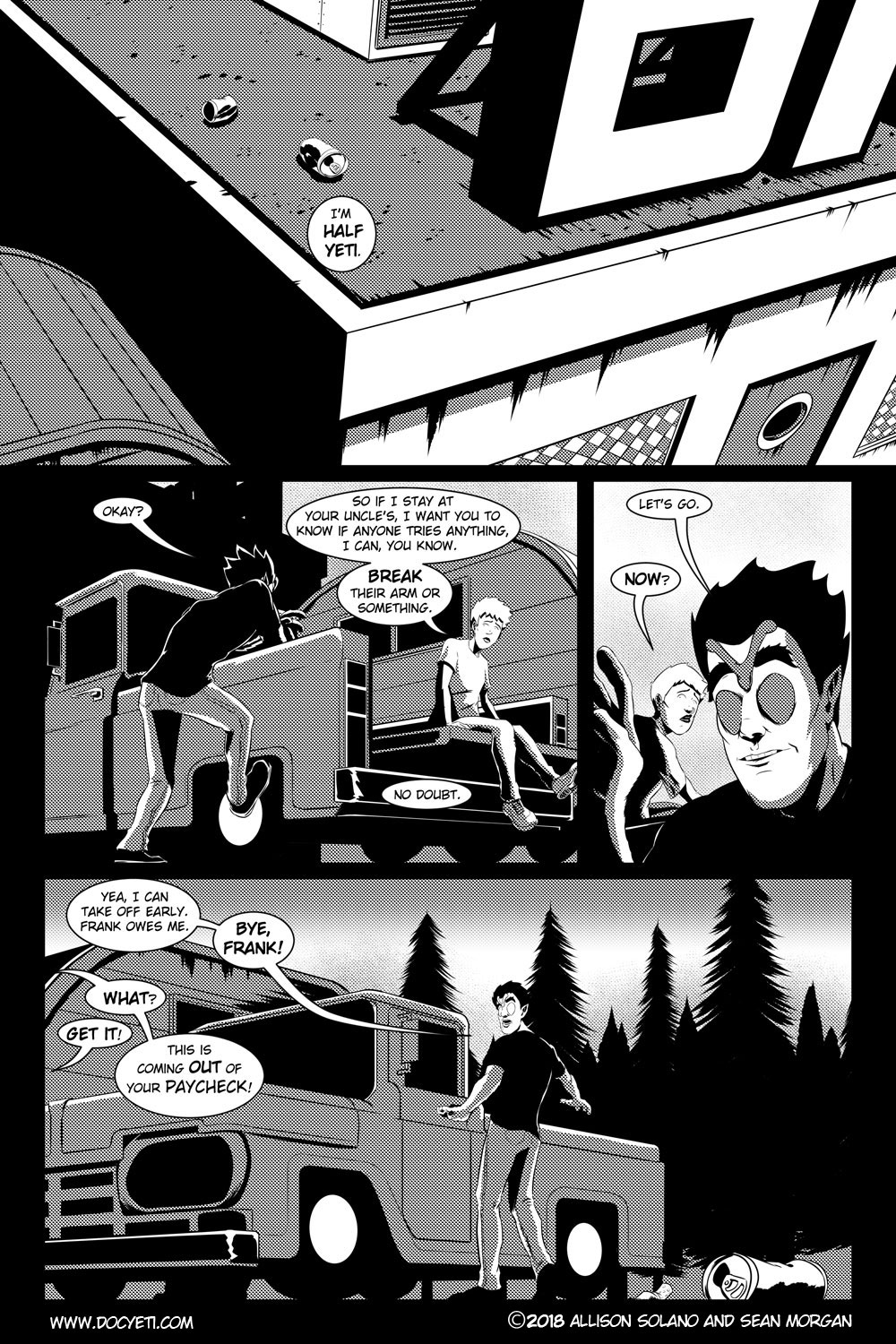 Flight of the Mothman! Issue 2 page 20