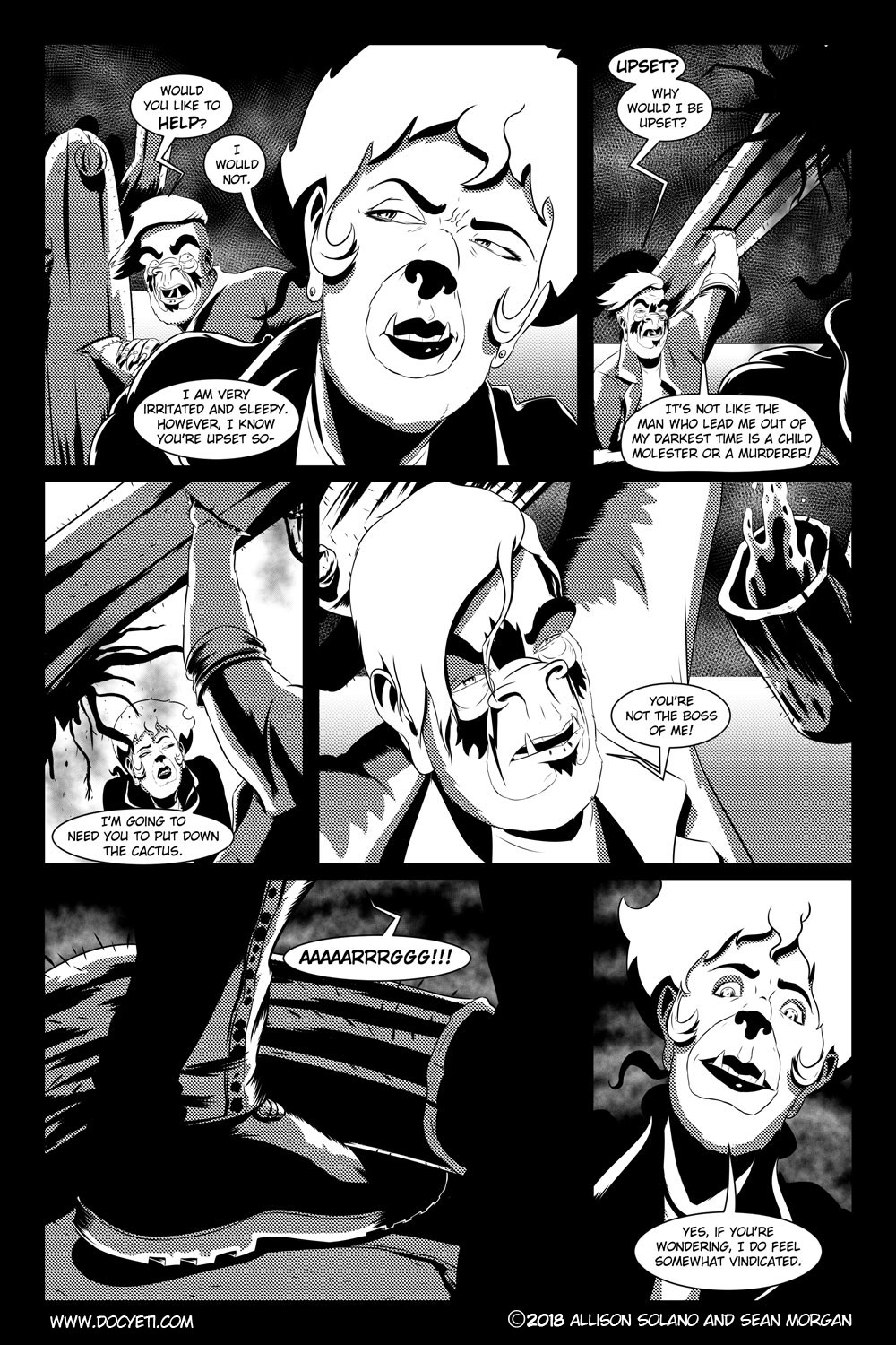 Flight of the Mothman! Issue 3 page 8