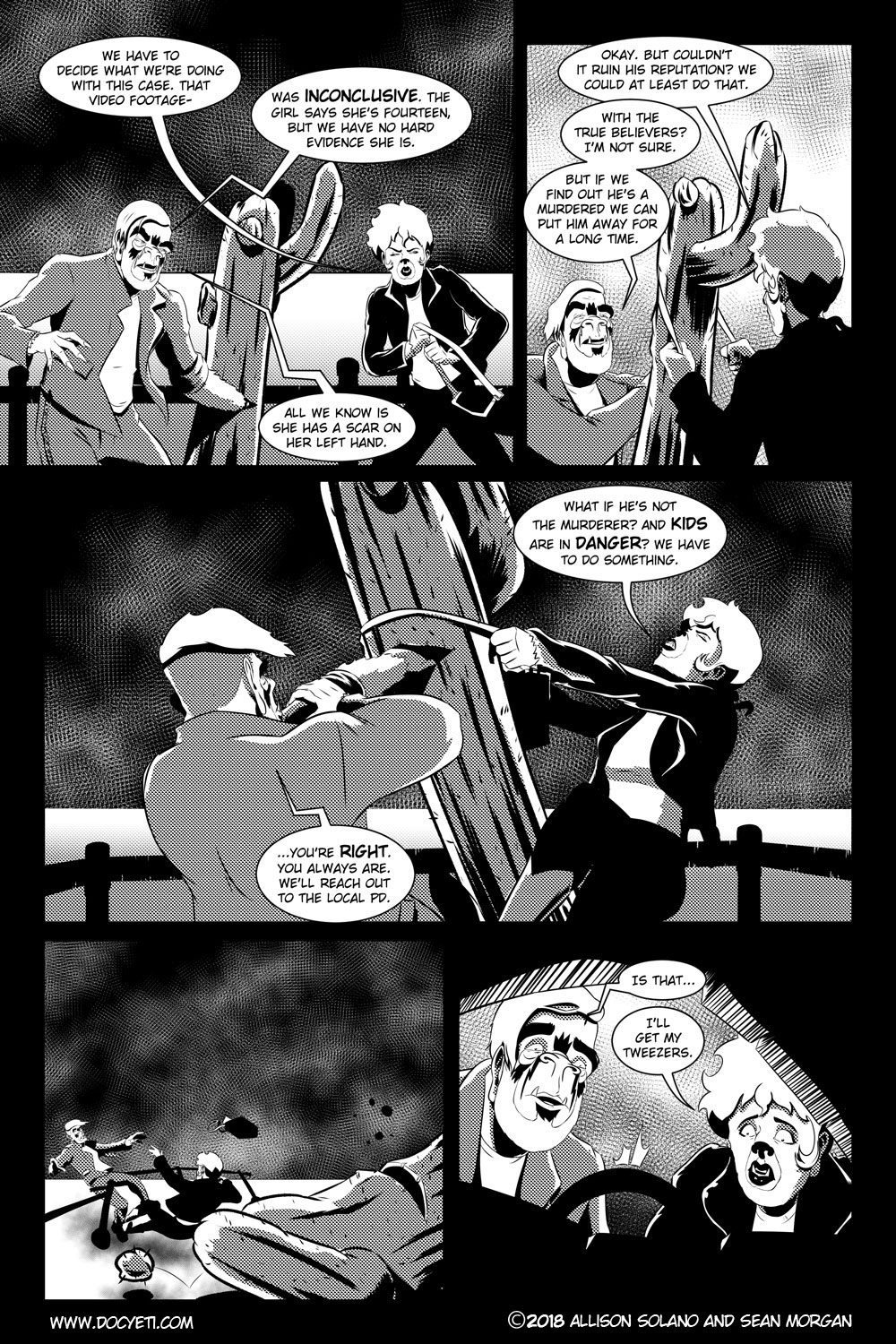 Flight of the Mothman! Issue 3 page 9