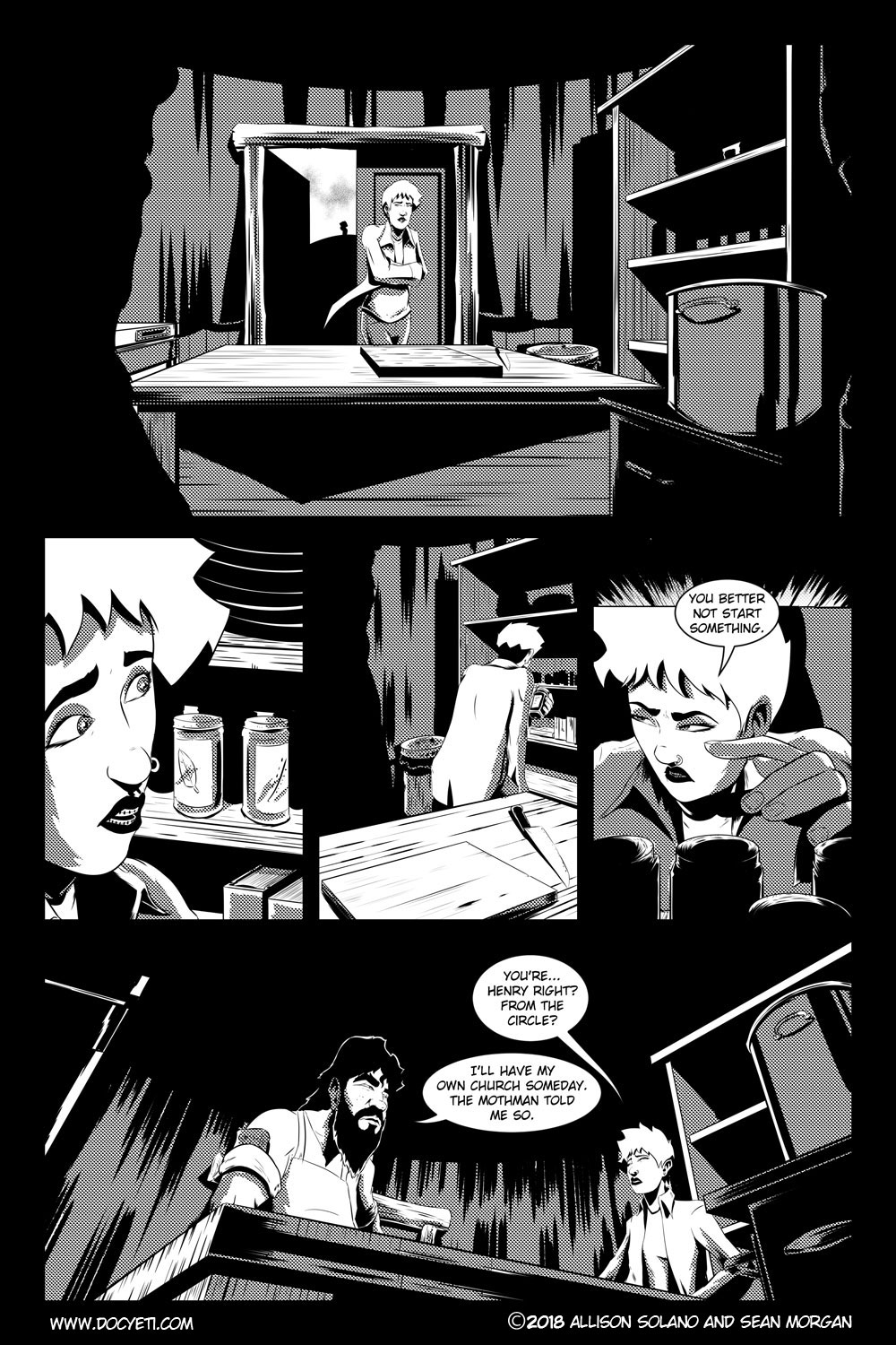 Flight of the Mothman! Issue 3 page 16