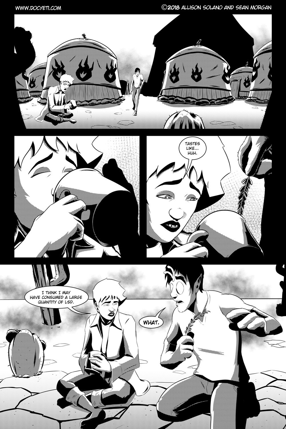 Flight of the Mothman! Issue 3 page 18