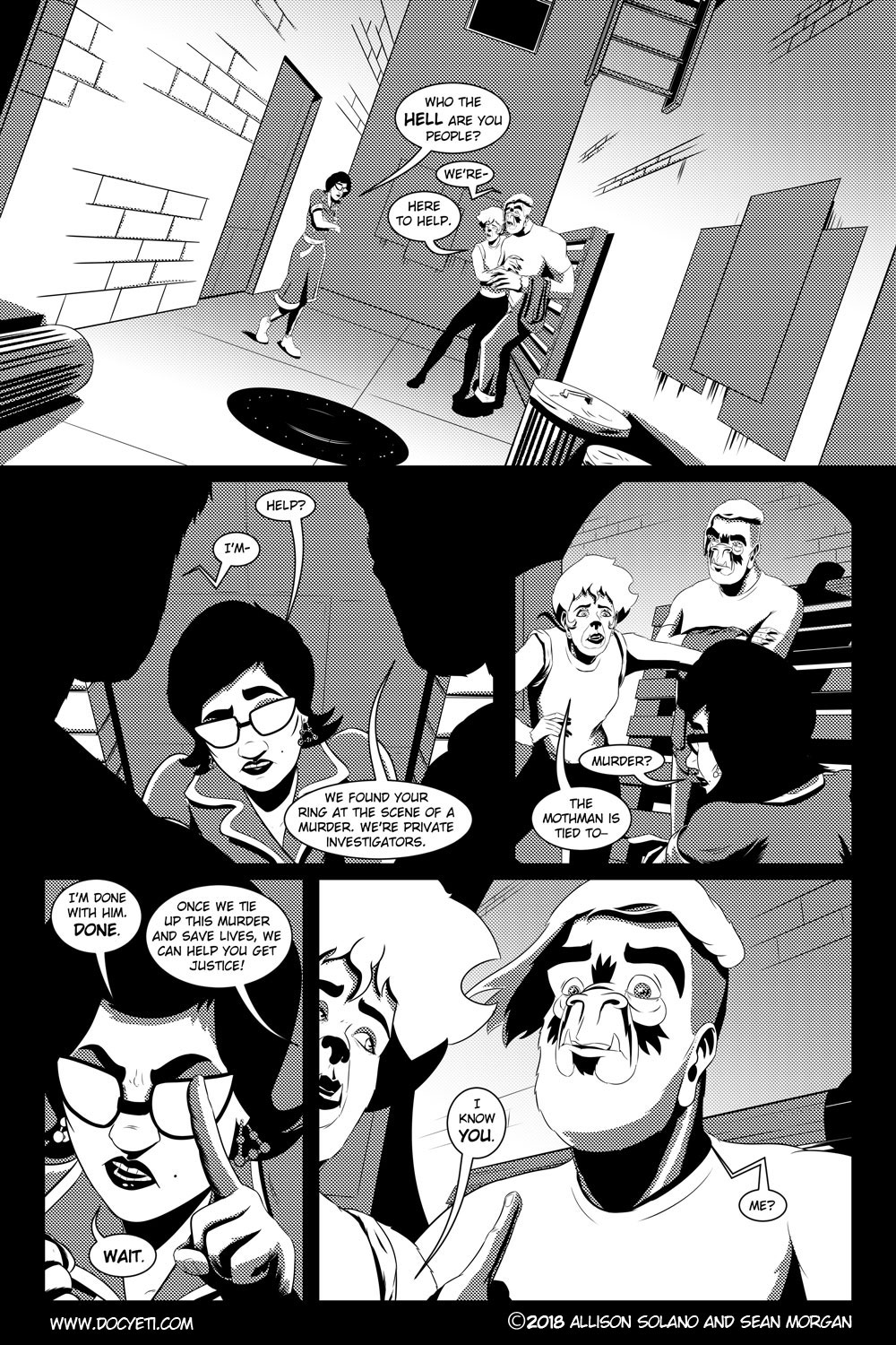 Flight of the Mothman! Issue 4 Page 2