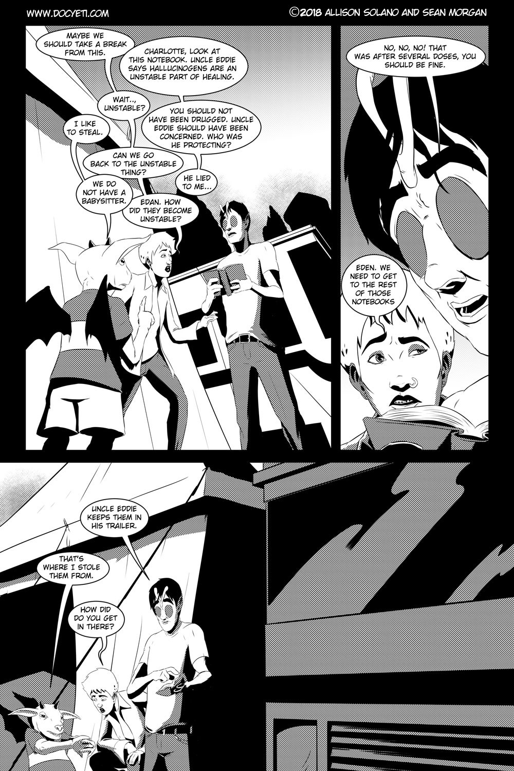 Flight of the Mothman! Issue 4 Page 17